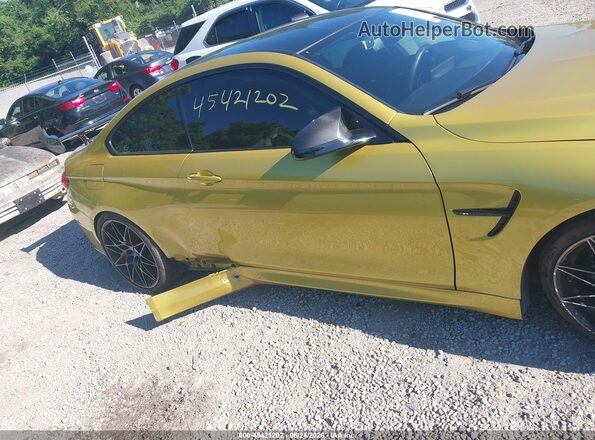 WBS4Y9C08LFH22789 2020 BMW M4 Green Դիմացի տեսք