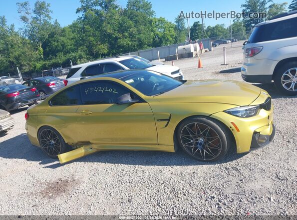 WBS4Y9C08LFH22789 2020 BMW M4 Green Սալոնի 360 աստիճան տեսք