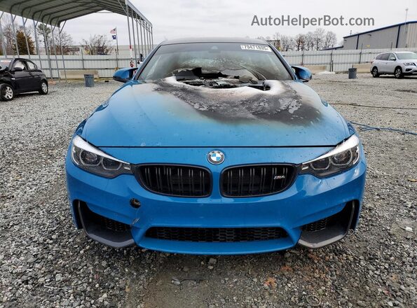 WBS4Y9C08LFJ30239 2020 BMW M4 Teal Vista frontal