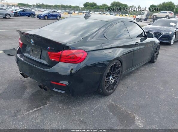 WBS4Y9C5XJAA85376 2018 BMW M4 Черный Задняя правая четверть
