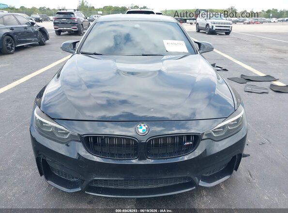 WBS4Y9C5XJAA85376 2018 BMW M4 Черный Вид щитка приборов