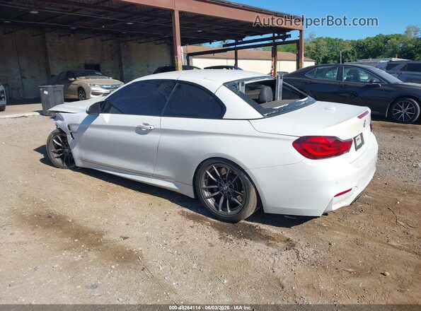 WBS4Z9C04L5R43791 2020 BMW M4 White უკანა მარცხენა