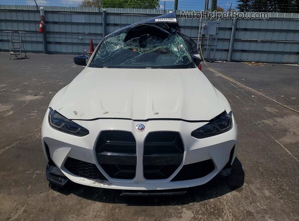 WBS53AY08NFN04915 2022 BMW M3 Two Tone Vista frontal