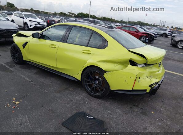 WBS53AY08PFP50026 2023 BMW M3 Green Tył lewy