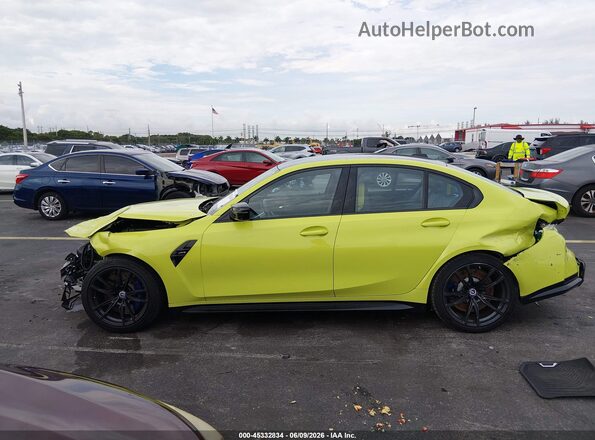 WBS53AY08PFP50026 2023 BMW M3 Green Widok wnętrza 360 stopni