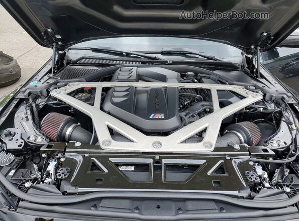 WBS63AY08RFS89742 2024 BMW M3 Black Vista interior trasera