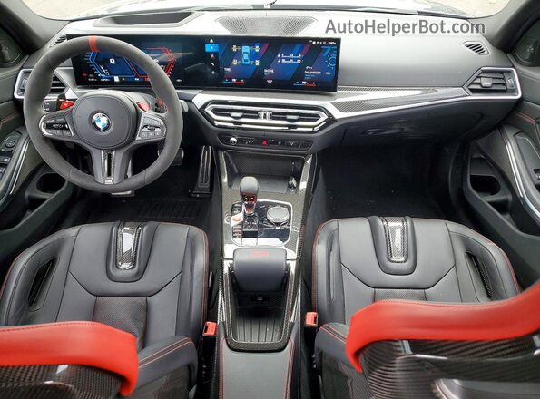 WBS63AY08RFS89742 2024 BMW M3 Black Vista del salpicadero