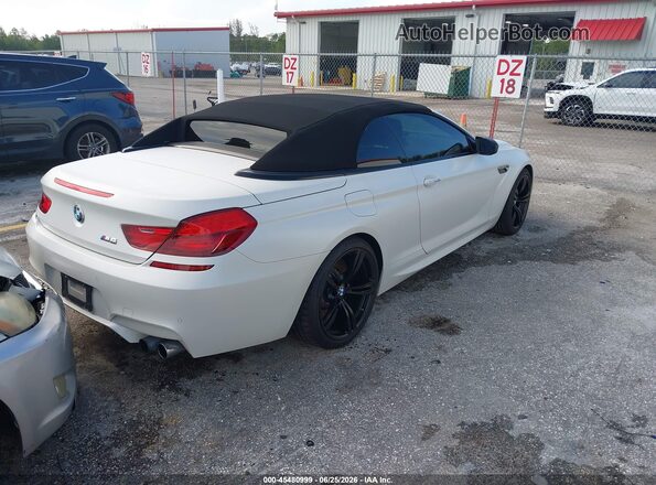WBS6G9C5XHD932334 2017 BMW M6 Белый Задняя правая четверть
