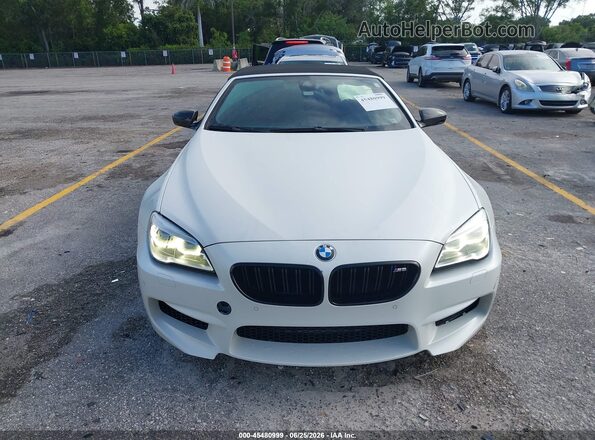 WBS6G9C5XHD932334 2017 BMW M6 Белый Вид щитка приборов