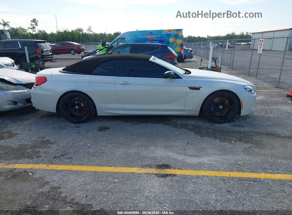 WBS6G9C5XHD932334 2017 BMW M6 Белый Вид задней части салона