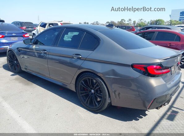 WBS83CH03NCK94802 2022 BMW M5 Серый Задняя левая четверть