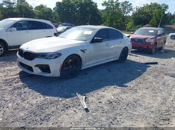 WBS83CH03PCL82915 2023 BMW M5 White Front left