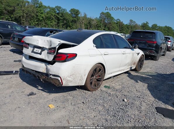 WBS83CH03PCL82915 2023 BMW M5 White Rear right