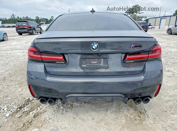 WBS83CH08MCG82044 2021 BMW M5 Charcoal Вид ззаду