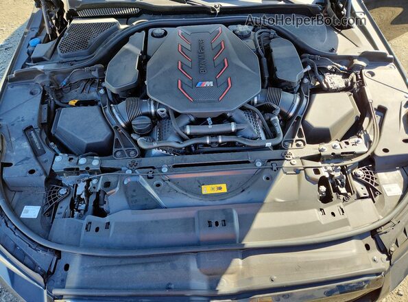 WBS83FK00SCT14543 2025 BMW M5 Black Вид задньої частини салону