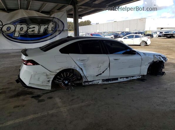 WBS83FK01SCT27933 2025 BMW M5 White 