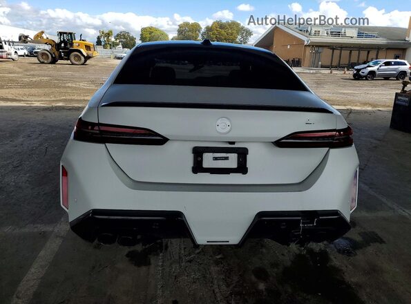 WBS83FK01SCT27933 2025 BMW M5 White 