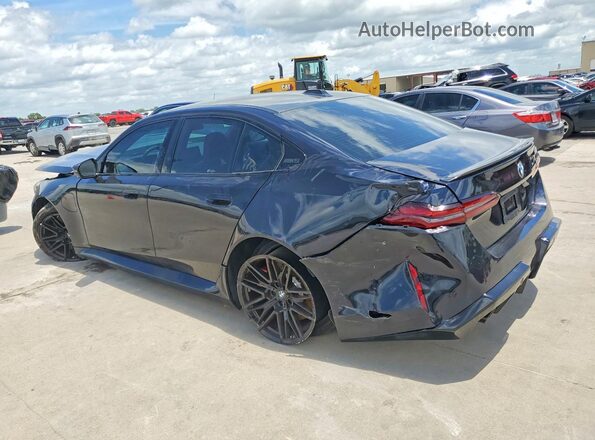 WBS83FK02TCW63513 2026 BMW M5 Charcoal Задня ліва чверть