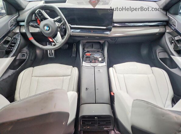 WBS83FK07TCV81941 2026 BMW M5 Blue Widok deski rozdzielczej