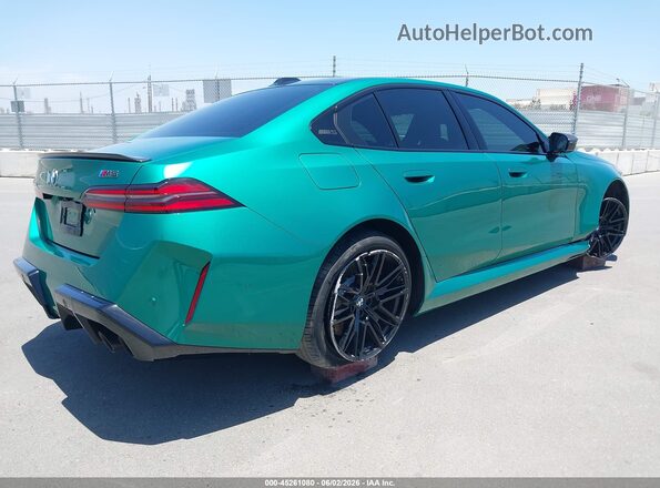 WBS83FK08TCW51768 2026 BMW M5 Green Задня права чверть