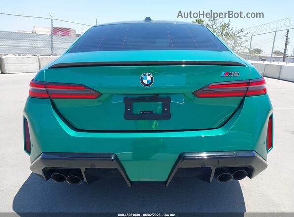 WBS83FK08TCW51768 2026 BMW M5 Green 