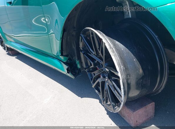 WBS83FK08TCW51768 2026 BMW M5 Green Вид задньої частини салону