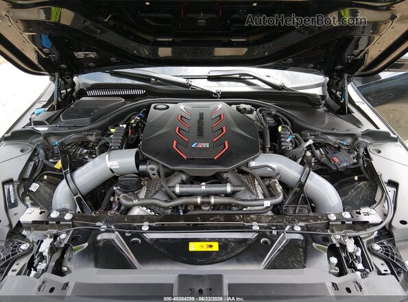 WBS83FK09SCT93386 2025 BMW M5 Black Widok z tyłu