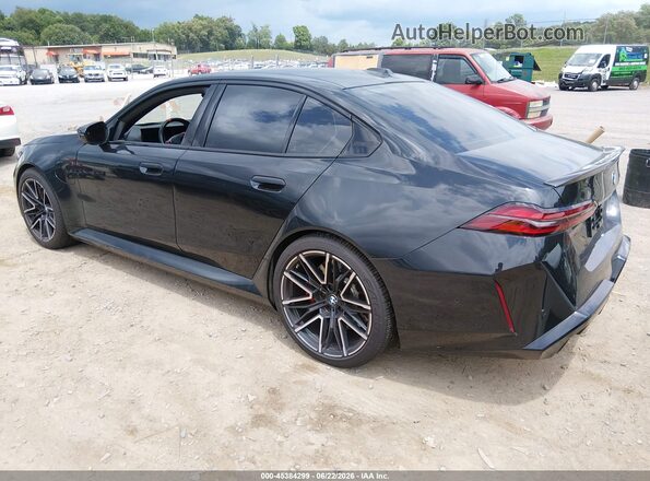 WBS83FK09SCT93386 2025 BMW M5 Black Tył lewy