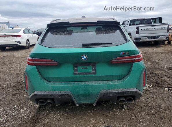 WBS83GV00TCW64029 2026 BMW M5 Green Rear view
