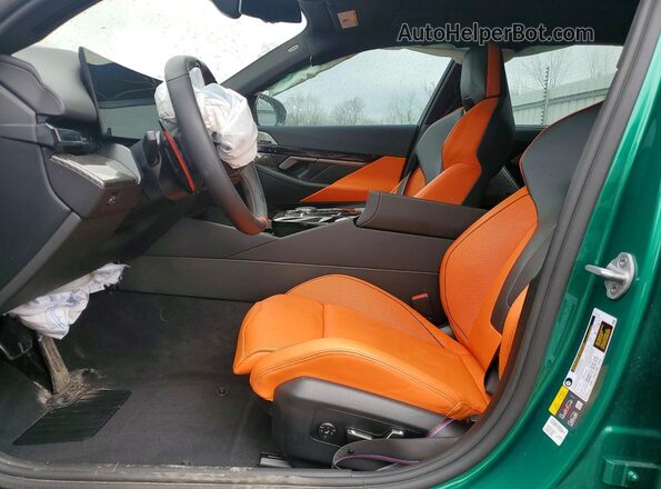WBS83GV00TCW64029 2026 BMW M5 Green Front interior view