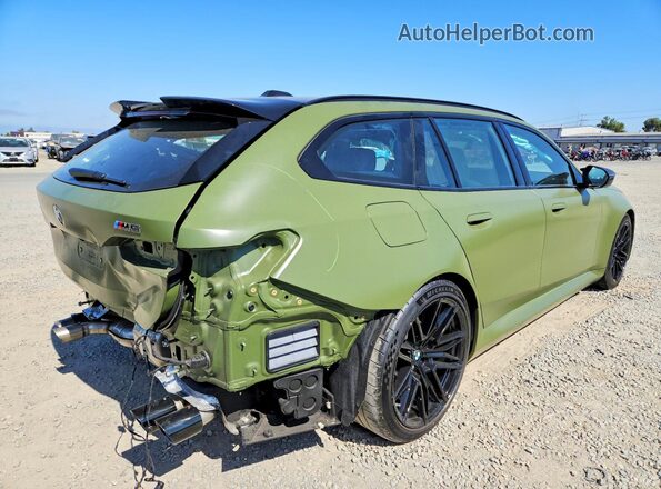 WBS83GV06TCW71762 2026 BMW M5 Green უკანა მარჯვენა