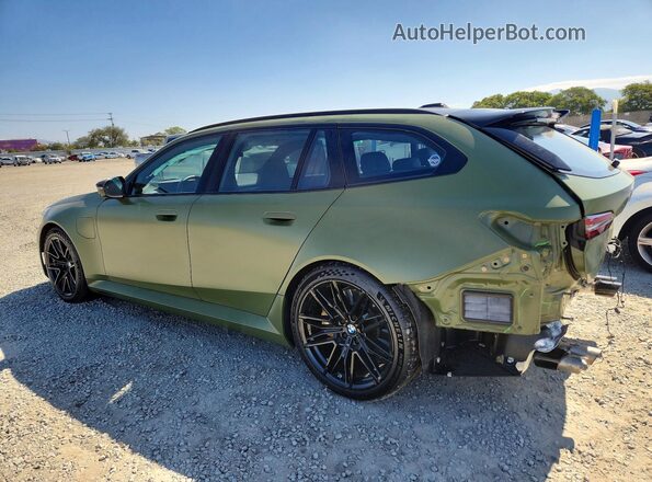 WBS83GV06TCW71762 2026 BMW M5 Green უკანა მარცხენა