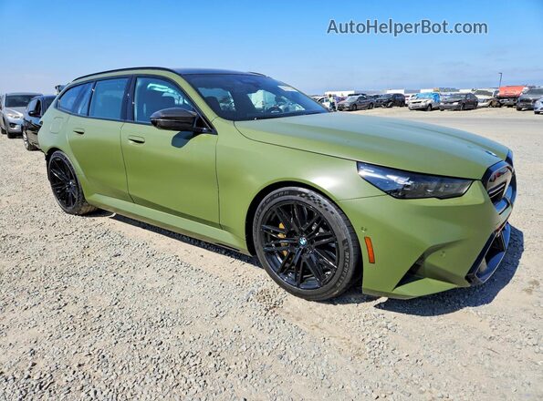 WBS83GV06TCW71762 2026 BMW M5 Green წინა მარჯვენა