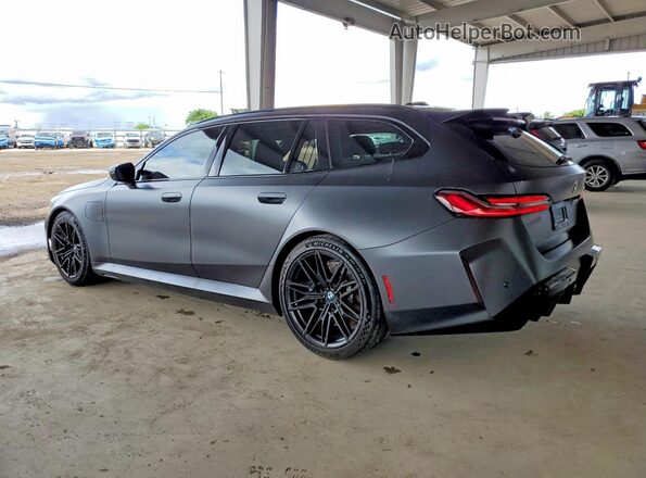 WBS83GV09TCW16447 2026 BMW M5 Gray Հետևի ձախ