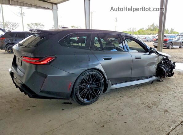 WBS83GV09TCW16447 2026 BMW M5 Gray Հետևի աջ
