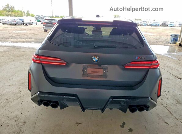 WBS83GV09TCW16447 2026 BMW M5 Gray Հետևի տեսք