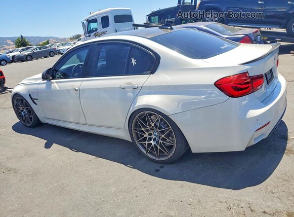 WBS8M9C34H5G85986 2017 BMW M3 White Tył lewy
