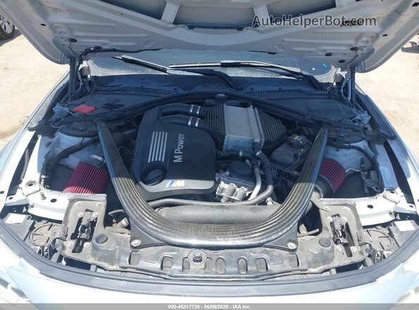 WBS8M9C52GP966976 2016 BMW M3 Серебряный Вид сзади