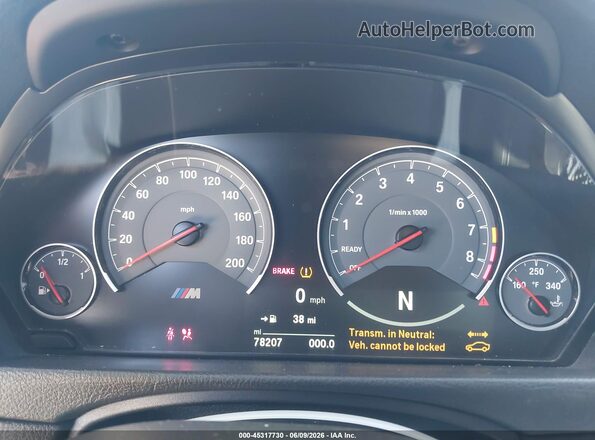 WBS8M9C52GP966976 2016 BMW M3 Серебряный Вид задних сидений