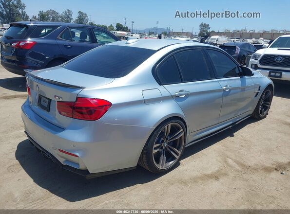 WBS8M9C52GP966976 2016 BMW M3 Серебряный Задняя правая четверть