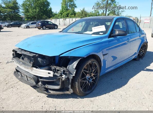 WBS8M9C52J5J79447 2018 BMW M3 Blue 