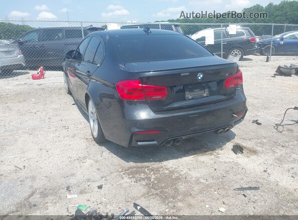 WBS8M9C56J5J80066 2018 BMW M3 Черный Задняя левая четверть