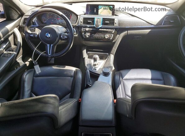 WBS8M9C59J5L71609 2018 BMW M3 White წინა პანელის ხედი