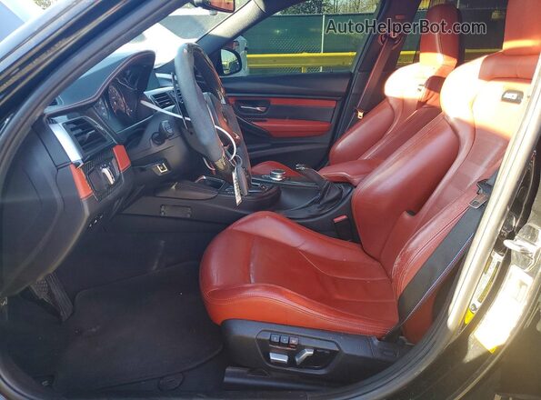 WBS8M9C5XJ5J79082 2018 BMW M3 Black Vista interior delantera