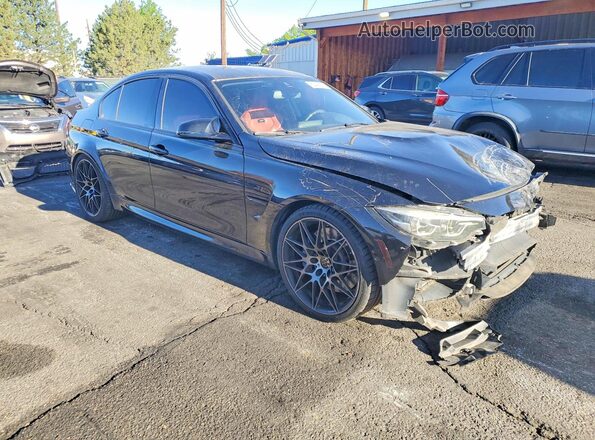 WBS8M9C5XJ5J79082 2018 BMW M3 Black Delantero derecho