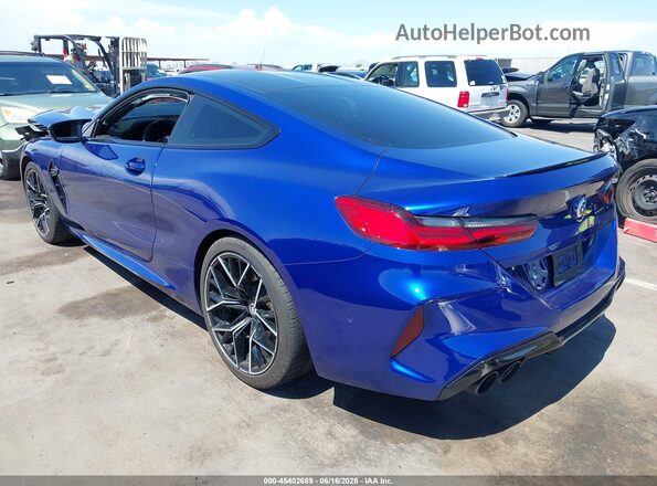 WBSAE0C02PCM46038 2023 BMW M8 Blue Հետևի ձախ