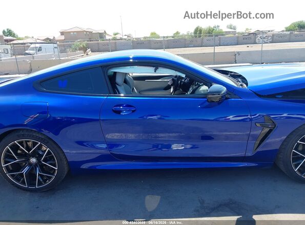 WBSAE0C02PCM46038 2023 BMW M8 Blue Սարքավորումների վահանակի տեսք