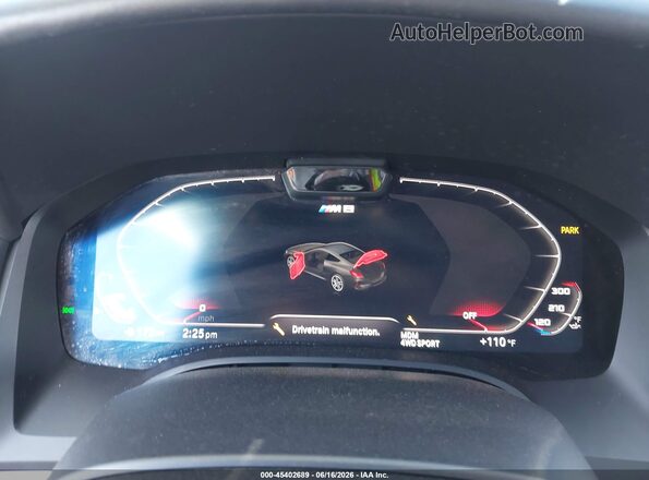 WBSAE0C02PCM46038 2023 BMW M8 Blue Սալոնի 360 աստիճան տեսք