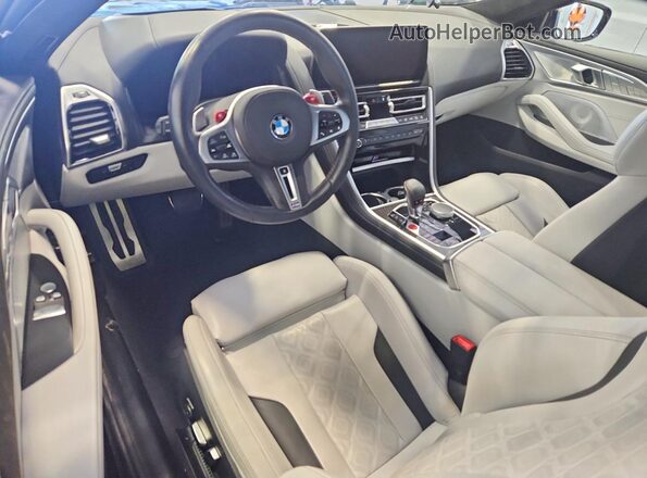 WBSAE0C07RCP11135 2024 BMW M8 Green Dashboard view