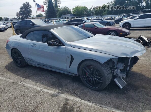 WBSDZ0C07PCK98437 2023 BMW M8 Серый Передняя правая четверть